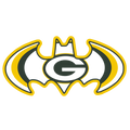 Green Bay Packers Batman Decal Buy 2 Get 1 FREE