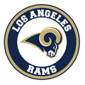 Los Angeles Rams 3" round Decal / Buy 2 Get 1 FREE