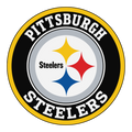 Pittsburg Steelers 3" Round Decal / Buy 2 Get 1 FREE