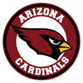 Arizona Cardinals 3" Round Decal / Buy 2 Get 1 FREE