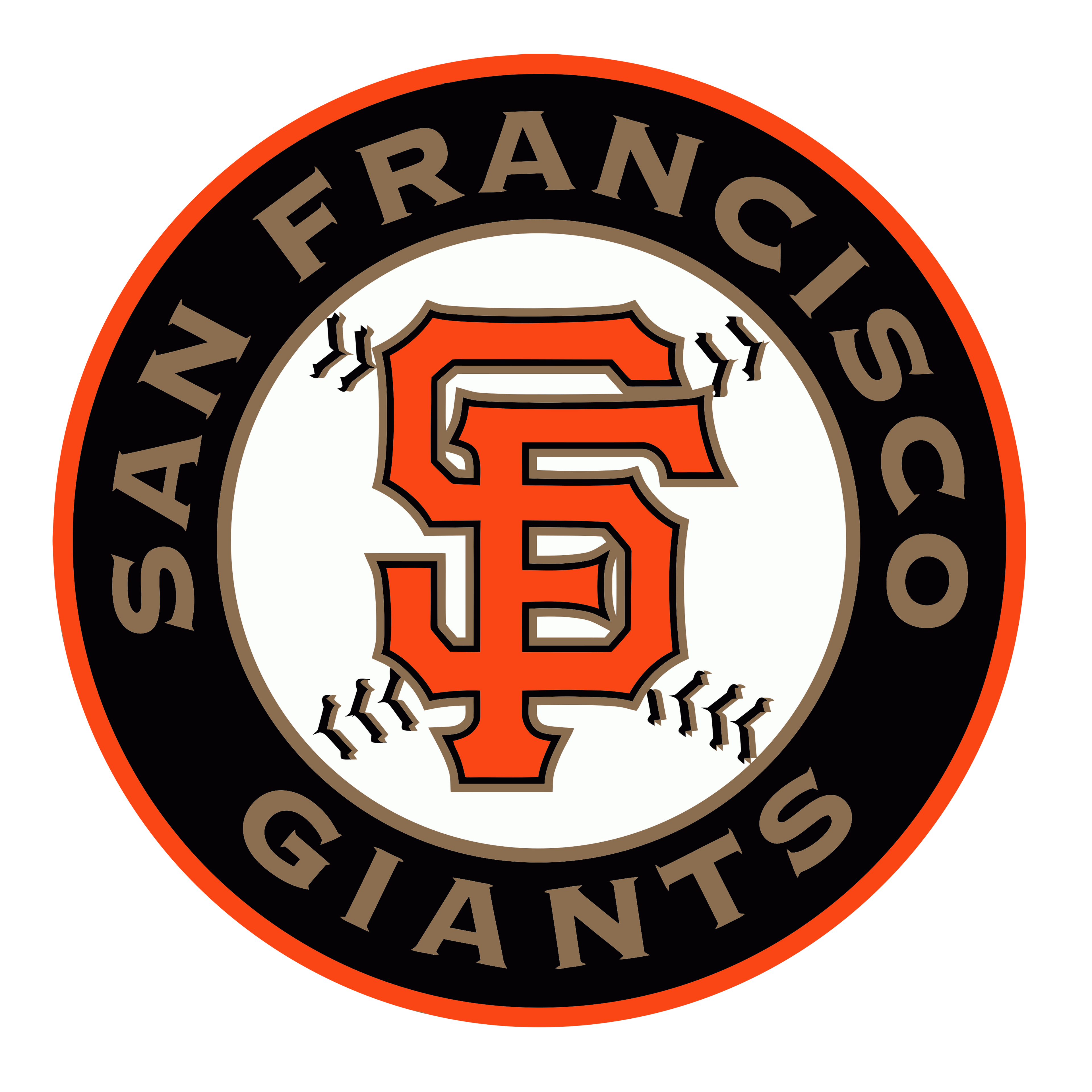 San Francisco Giants 3" Round Decal / Buy 2 Get 1 FREE