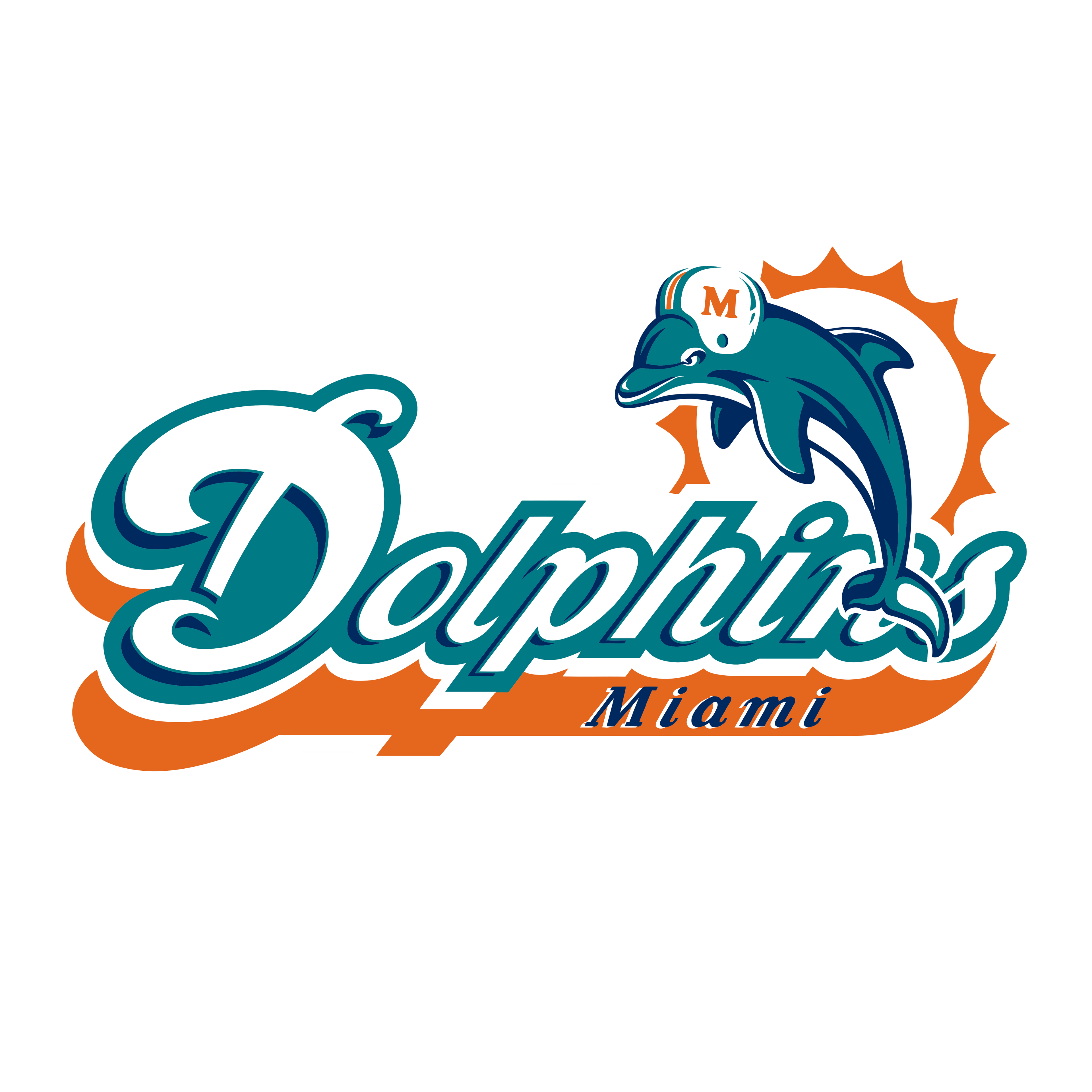 Miami Dolphins Decal / Buy 2 Get 1 FREE