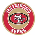 San Francisco 49ers 3" Round Decal / Buy 2 Get 1 FREE