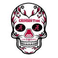 Alabama Crimson Tide Day of the Dead Decal / Buy 2 Get 1 FREE