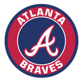 Atlanta Braves 3" Round Decal (style 1) / Buy 2 Get 1 FREE