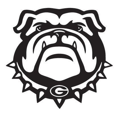 Georgia Bulldogs cut Vinyl Decal