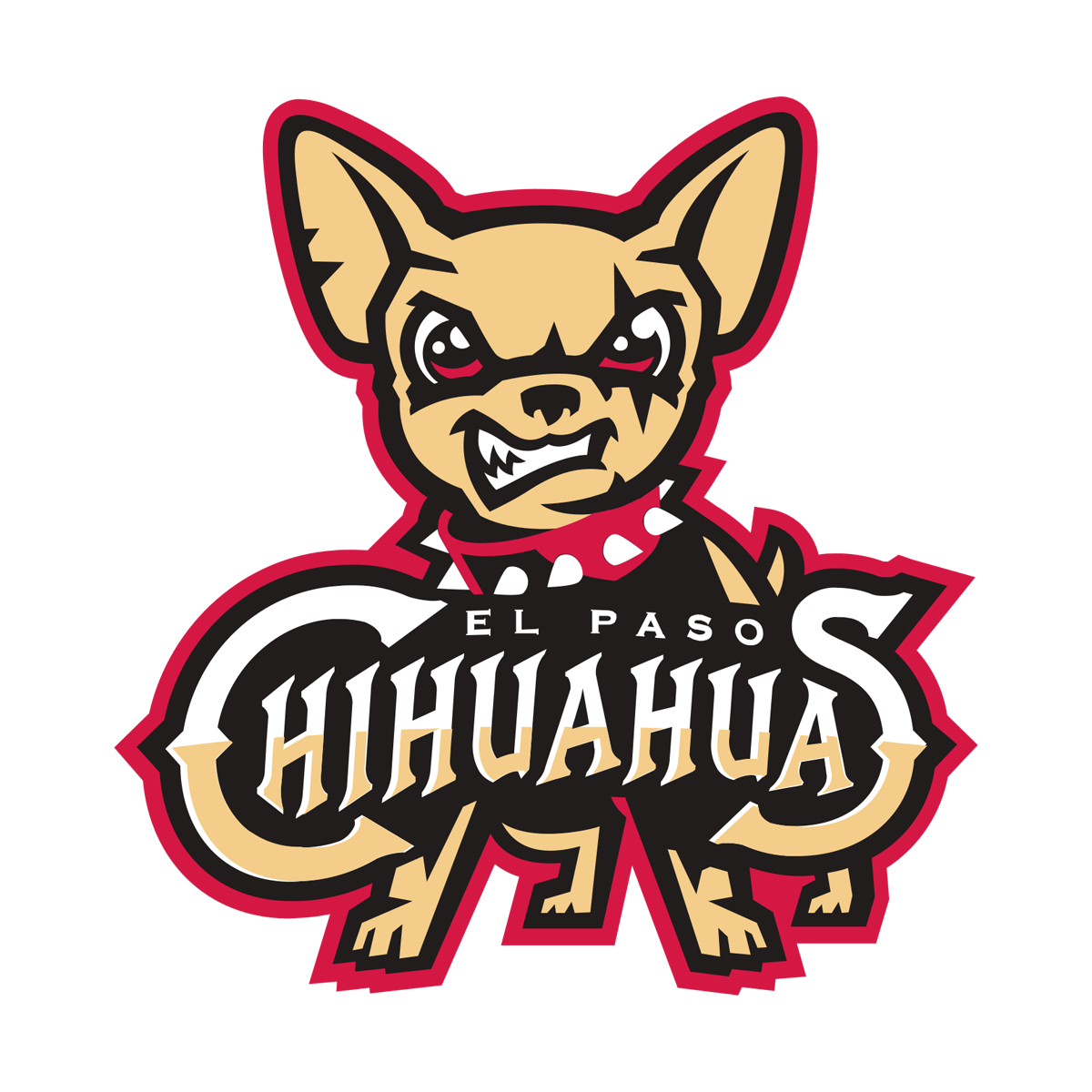 El Paso Chihuahuas 4" Decal / FREE SHIPPING / Buy 2 Get 1 FREE
