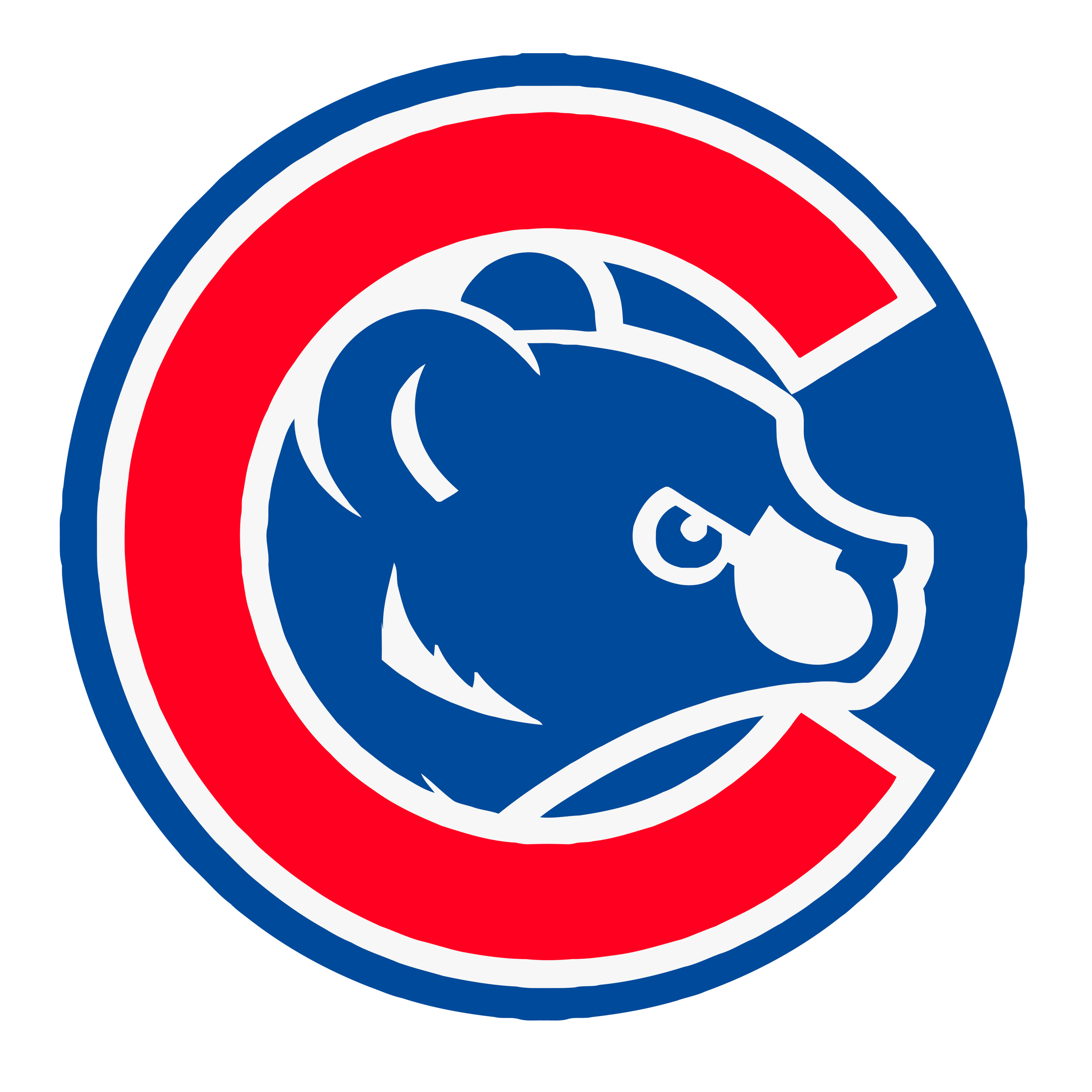 Chicago Cubs Logo 3" Round Decal / Buy 2 Get 1 FREE
