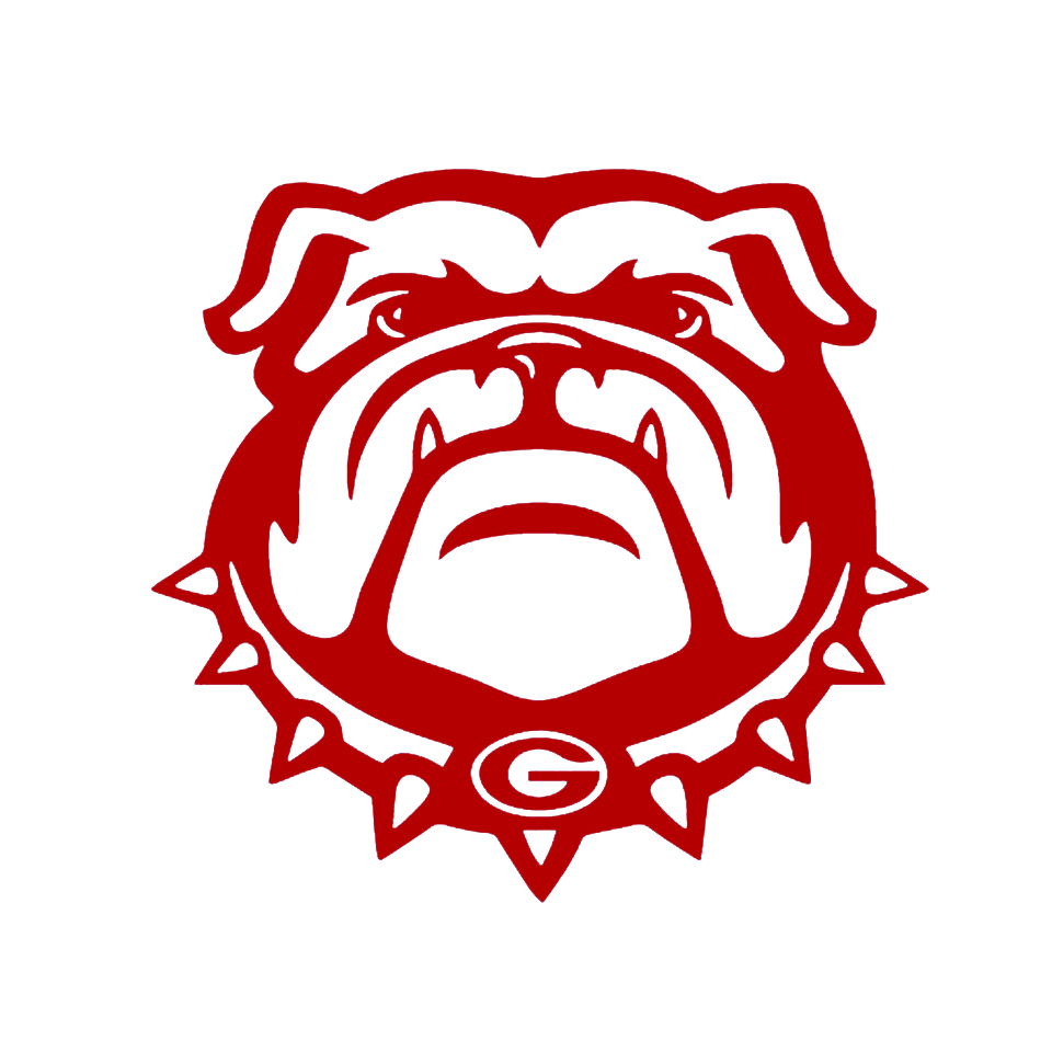 Georgia Bulldogs cut Vinyl Decal