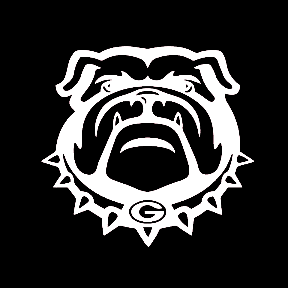 Georgia Bulldogs cut Vinyl Decal