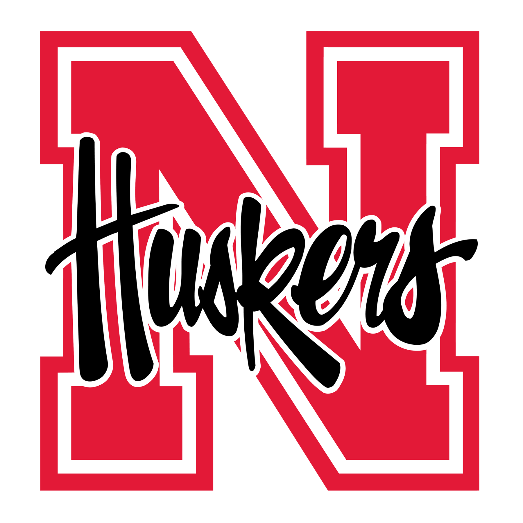 Nebraska Huskers 3" Square Decal / Buy2 Get 1 FREE