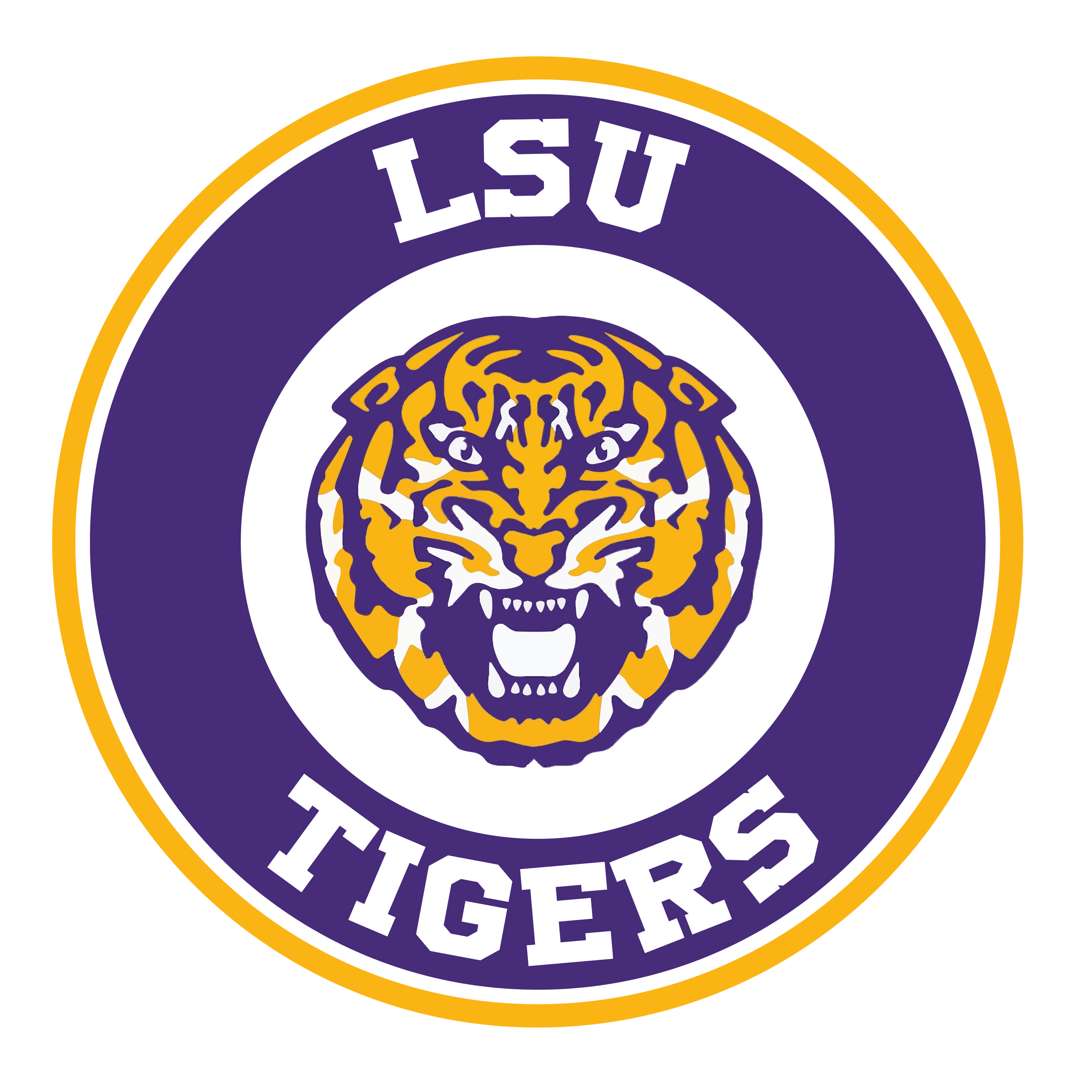 LSU 3" Decal / FREE SHIPPING / Buy 2 Get 1 FREE