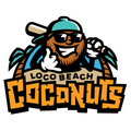 Loco Beach Coconuts 4" decal / Buy 2 Get 1 FREE