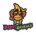 Party Animals 4" decal / Buy 2 Get 1 FREE
