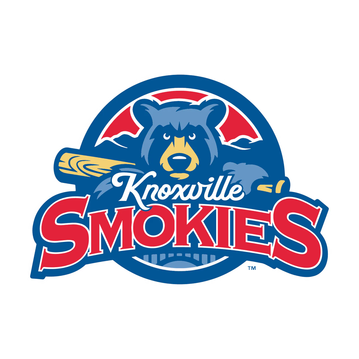 Knoxville Smokies 4" Decal / Buy 2 Get 1 FREE