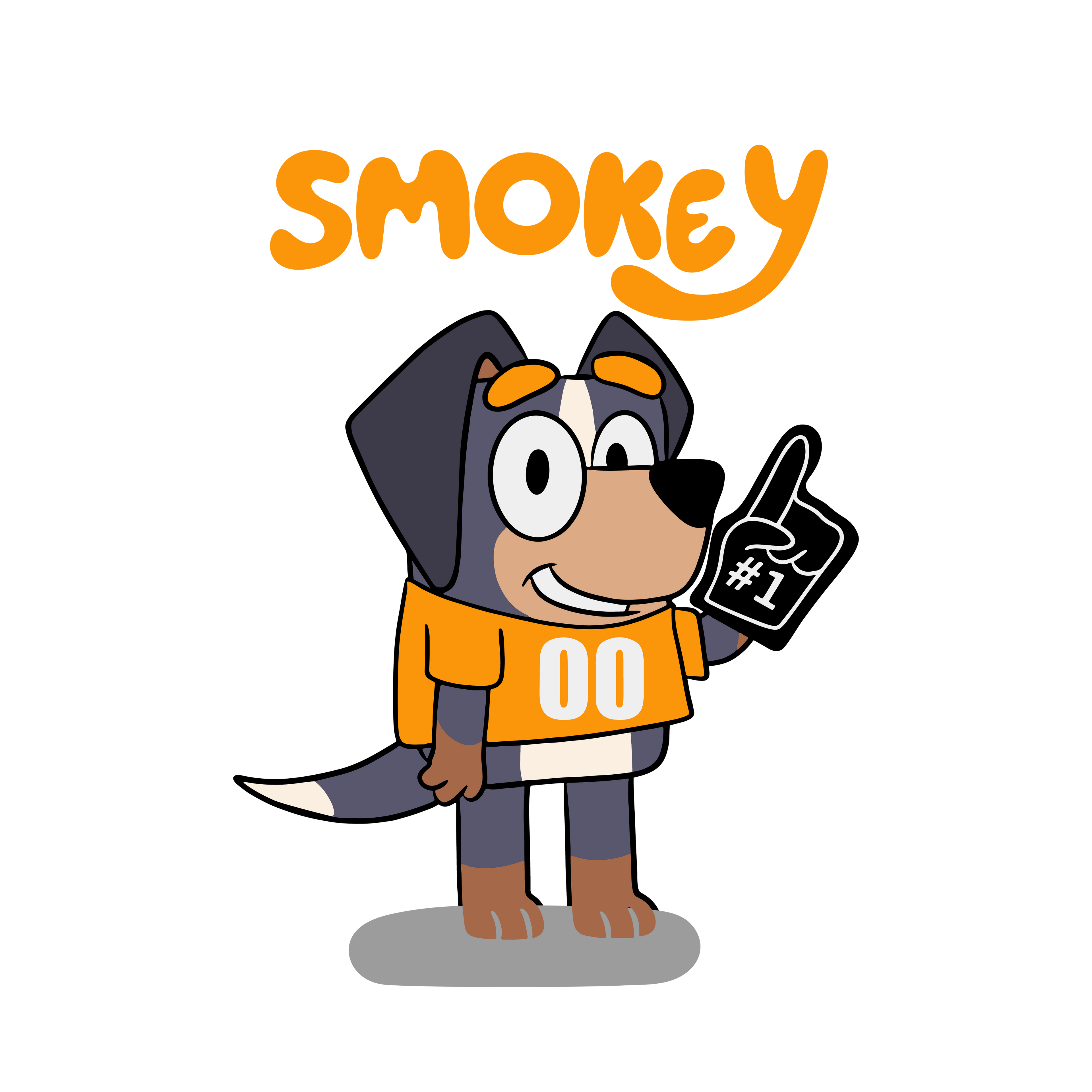 Tennessee Vols "Smokey" Decal / Buy 2 Get 1 FREE