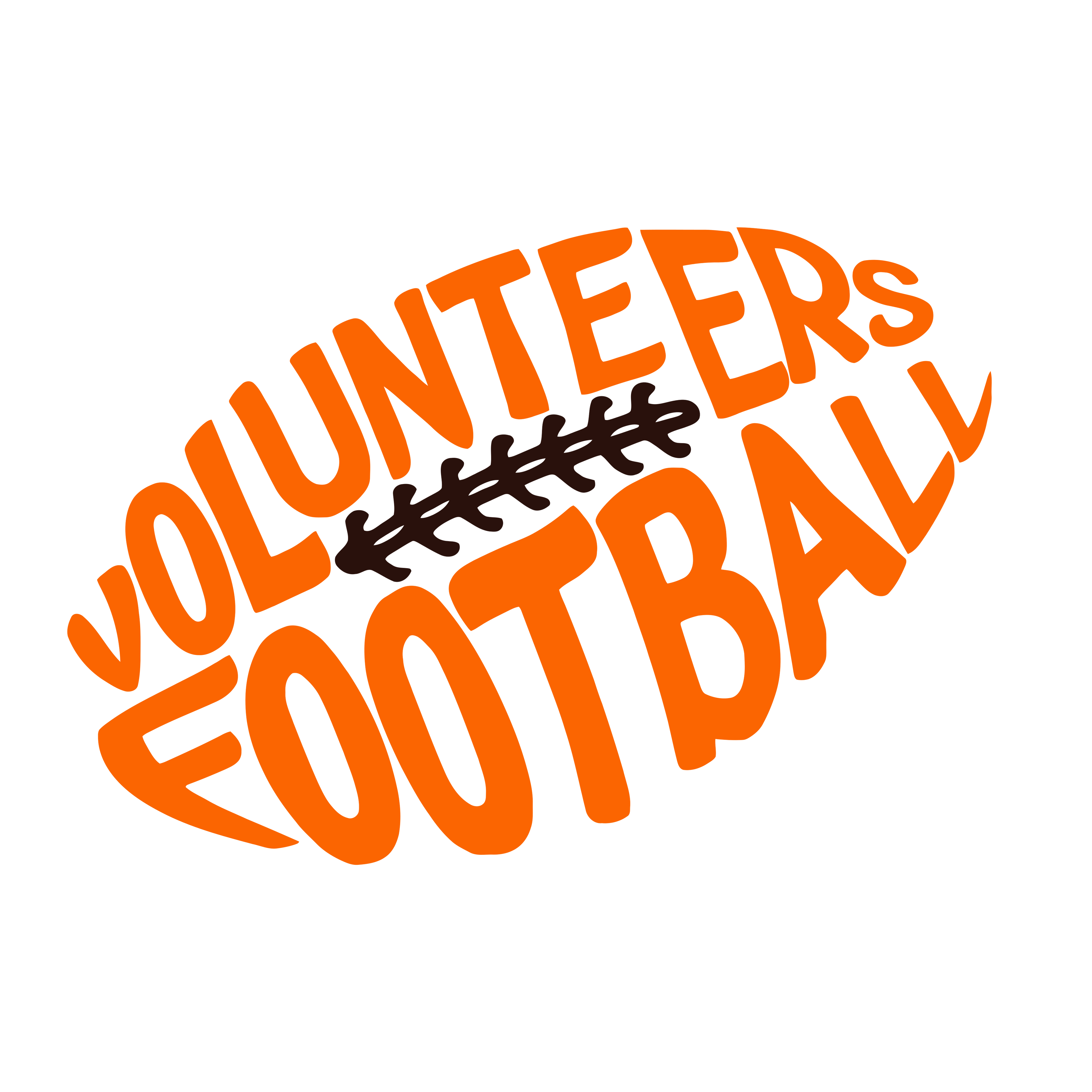 Tennessee Vols Footbal Decal / Buy 2 Get 1 FREE