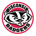 Wisconsin Badgers 3" Decal / FREE SHIPPING / Buy 2 Get 1 FREE