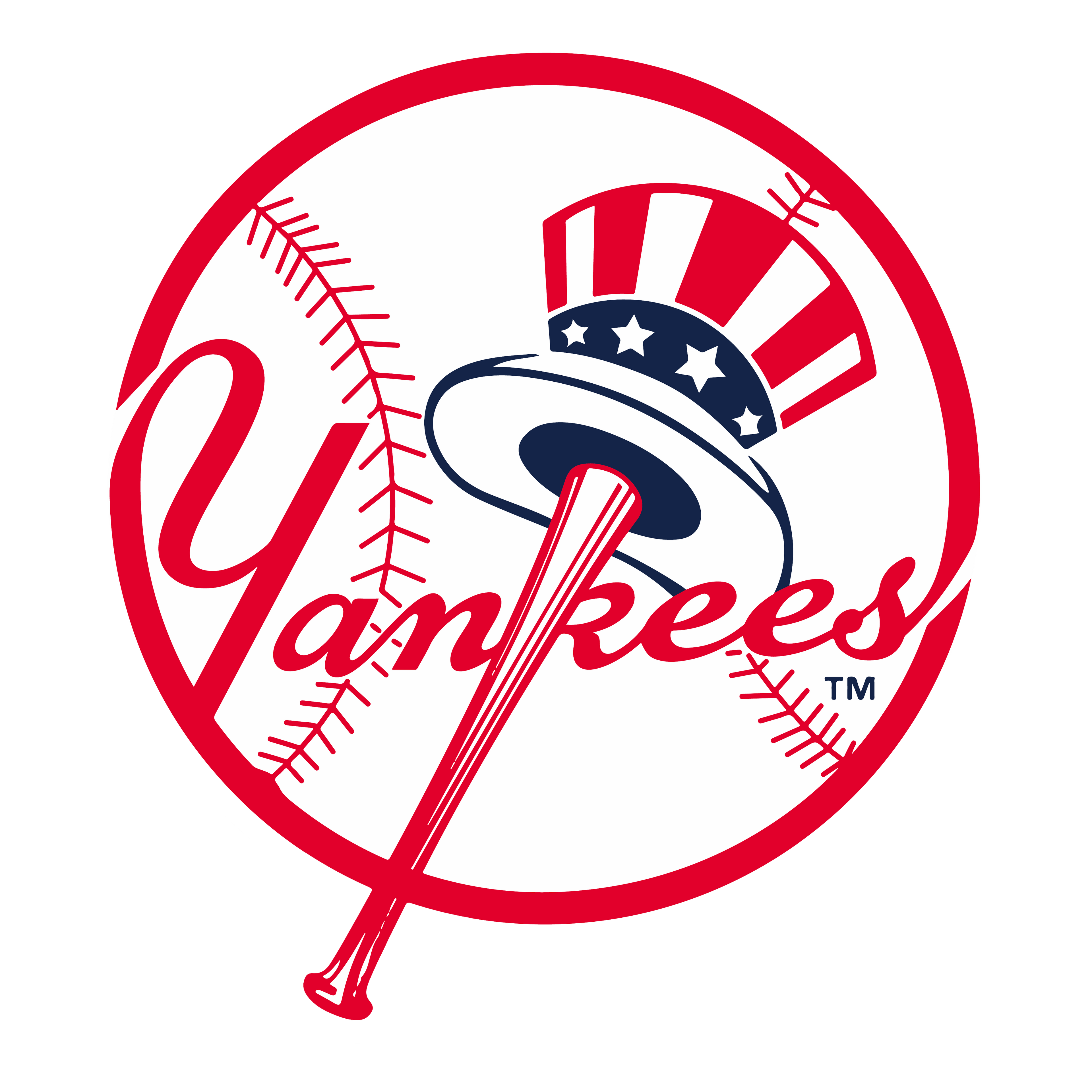 New York Yankees 3" Round Decal (style 2) / Buy 2 Get 1 FREE