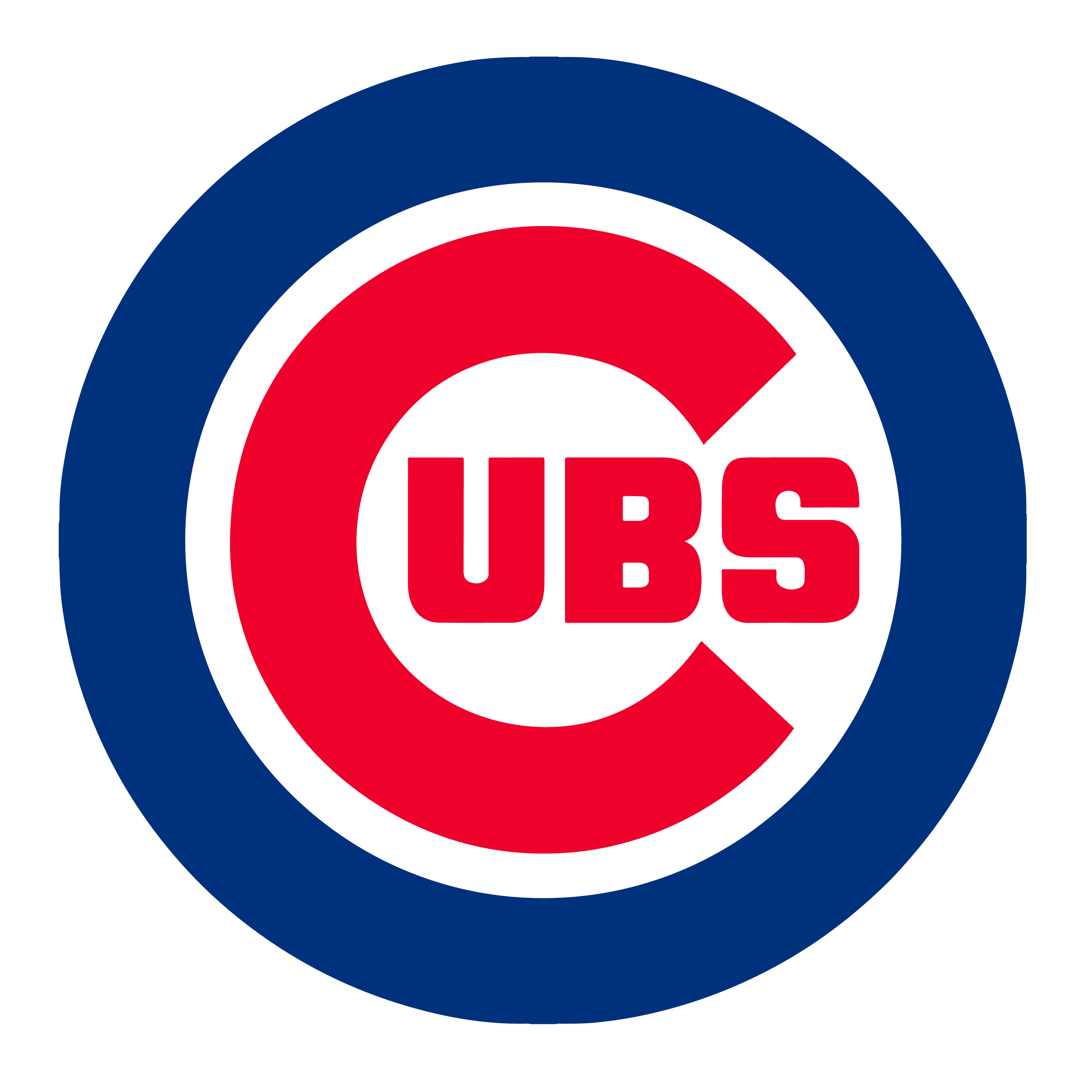 Chicago Cubs 3" Round Decal / Buy 2 Get 1 FREE