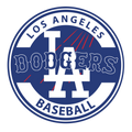 Los Angeles Dodgers 3" Round Decal / Buy 2 Get 1 FREE