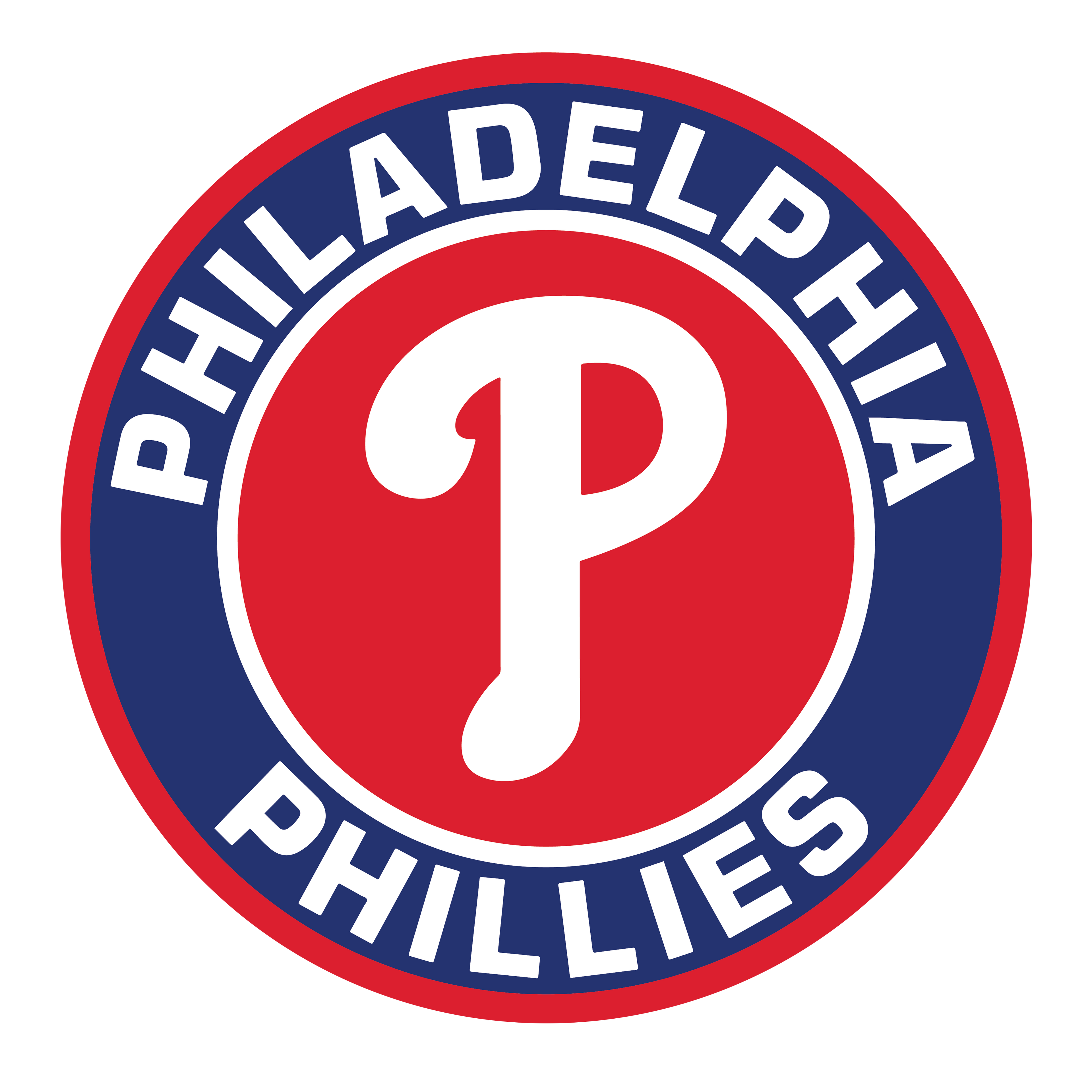 Philadelphia Phillies 3" Round Decal / Buy 2 Get 1 FREE