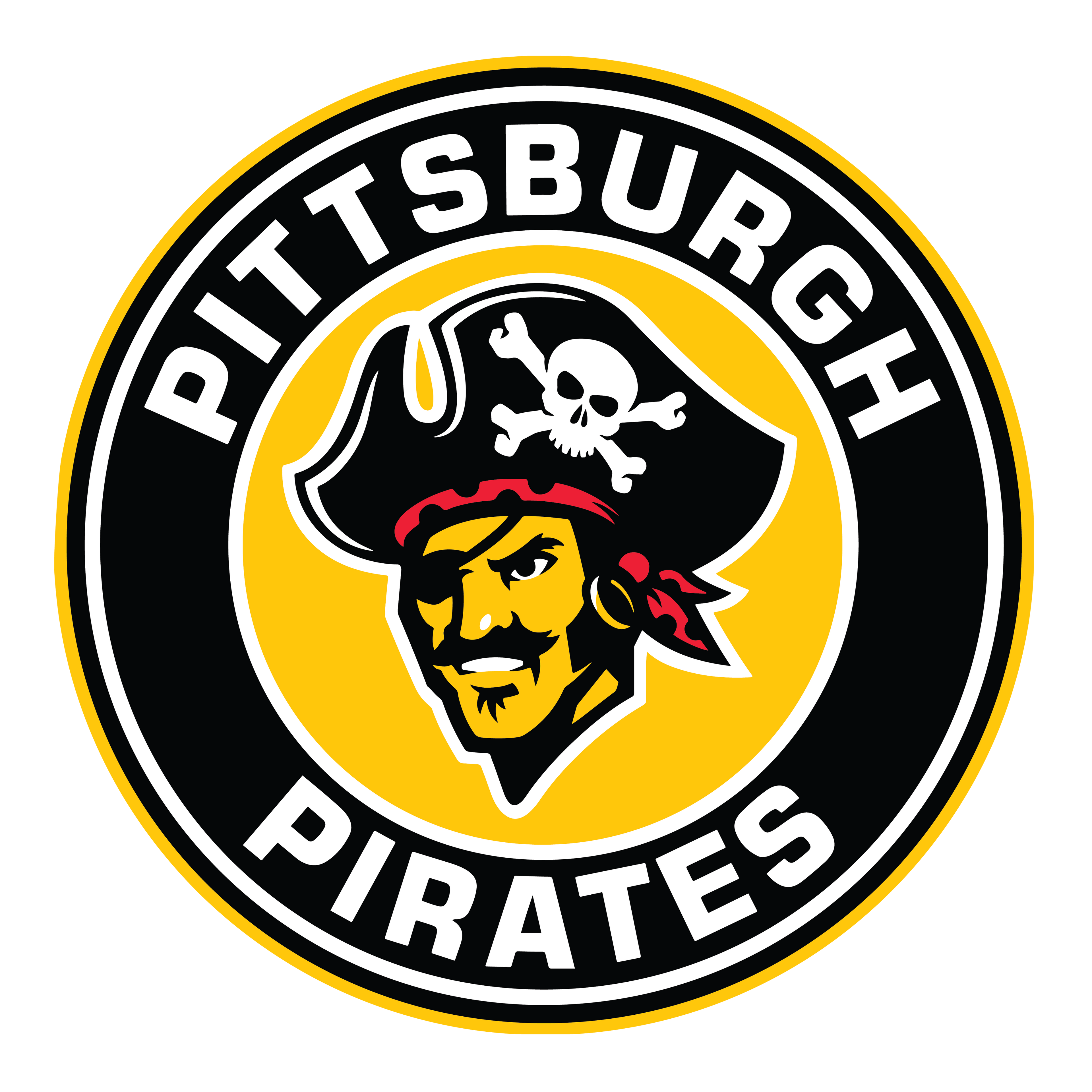 Pittsburg Pirates 3" Round Decal / Buy 2 Get 1 FREE